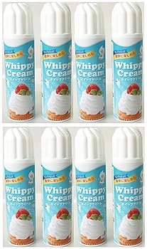 ホイップクリーム Amazon.co.jp: GS136958-8P ベルギー産 スプレー ホイップ